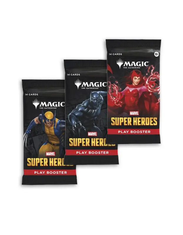 Magic: The Gathering - Marvel Super Heroes 3 Booster Pack Art Set