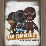 Team Fortress 2 Portable Mercs Mini Figure