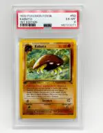 Pokémon 1999 Kabuto Fossil 1st Edition PSA 6