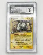 Pokémon 2004 Magneton World Champ. Deck CGC 6
