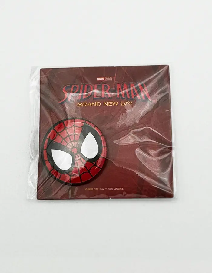 spiderman_brand_new_day_pin_01 Spider-Man: Brand New Day - Button Pin - Image 1