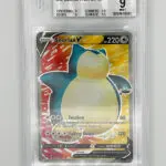 Pokémon 2020 Snorlax V Sword & Shield BGS 9