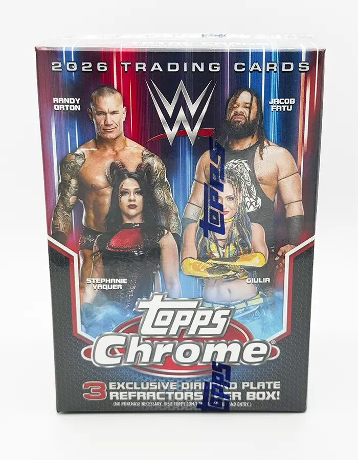 2026_topps_chrome_wwe_value_box_01 Topps Chrome WWE 2026 – Value Box - Image 1