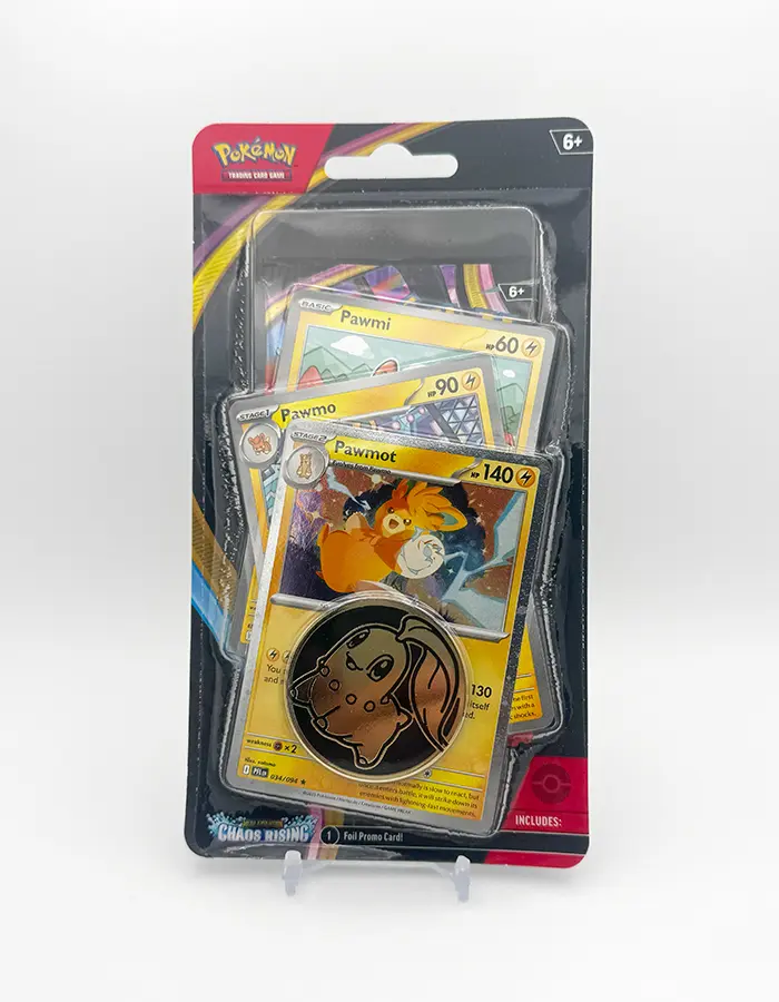 Pokémon TCG: Chaos Rising Pawmot Premium Checklane Blister - Image 1